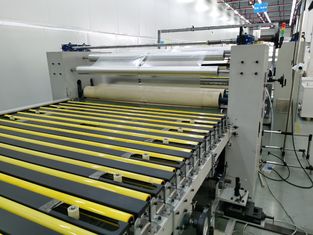380V/50HZ Voltage Film Lamination Machine with 0-100m/min High Speed Rewinding