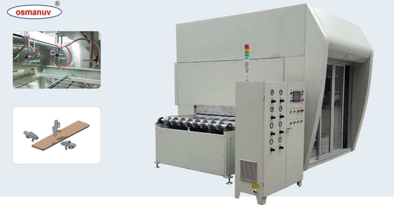For Steel Plates,Calcium SilicateBoard 4.6KW Power Supply Spray Coating Machine For Long-Lasting Coating Size Customized