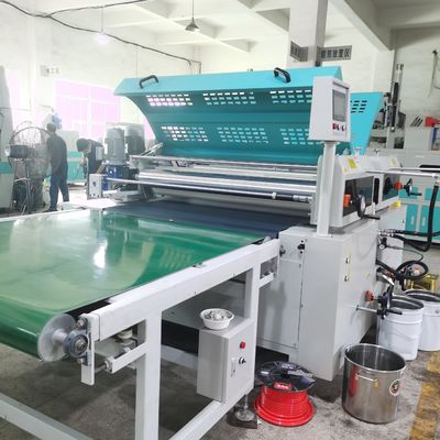 High Speed Two Rollers Coating Machine For Glass Board Door Wooden Acrylic