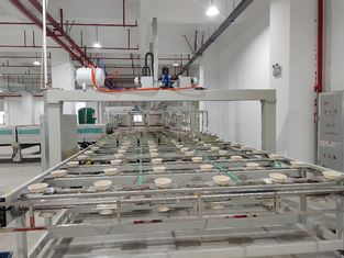 Rotary Coating Machine 24 Working Station For Food  Packaging Industry Vacuum Suction Cup
