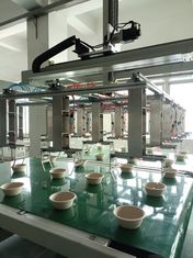 Rotating Base Vacuum Adsorption Pulp Molded Spin Coating Production Line