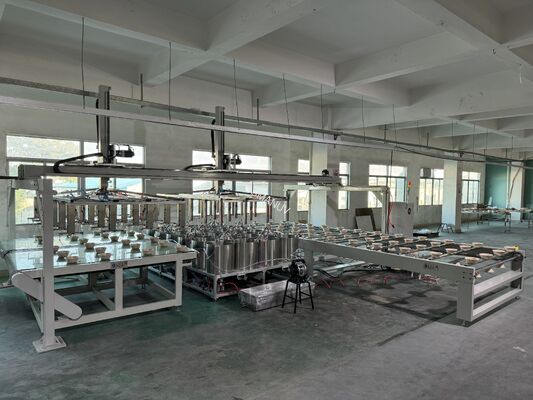 Precision 24-Station Spin Coating System for Pulp Molding with 360° Uniform Coverage, ≥90% Transfer Efficiency, and Customizable Coating Parameters