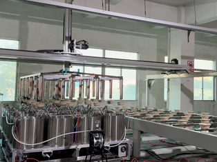Long Lifespan High Speed Robotic Assembly Pulp Molding Coating Machine 24 Station For Pulp Molded Product