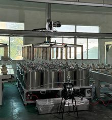 Long Lifespan High Speed Robotic Assembly Pulp Molding Coating Machine 24 Station For Pulp Molded Product