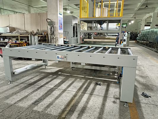 Fully Automatic Scraping Coating Machine for XPS Board Surface Preparation | High-Capacity Production Line