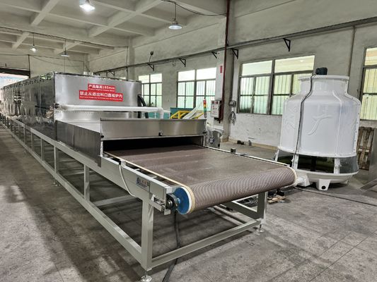 Industrial Microwave Drying Oven with Continuous Belt-Type Volumetric Heating and Customizable Power Output
