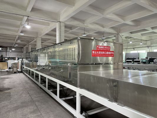 Industrial Microwave Drying Oven with Continuous Belt-Type Volumetric Heating and Customizable Power Output