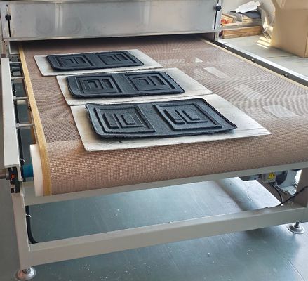 Industrial Microwave Drying Oven with Continuous Belt-Type Volumetric Heating and Customizable Power Output