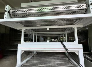 Double Layer Gas Hot Air Circulation Drying Machine For 1320 Conveyor 144 Kw