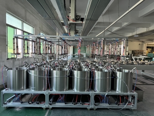 High-Speed Food Safety Tableware Tray Bowl Internal Coating Production Line For Pulp Molding