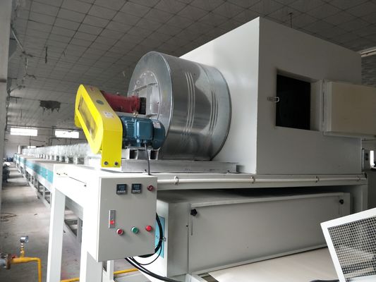 Natural Gas-Fired Drying & Spin Coating Line for Cement Fiber Board and Calcium Carbonate Board