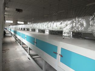 Gas-Fired Drying Tunnel for Wood Panel Coating Curing: High-Temperature Finishing Oven for MDF and Particle Board