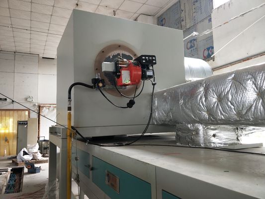 Natural Gas-Fired Drying & Spin Coating Line for Cement Fiber Board and Calcium Carbonate Board