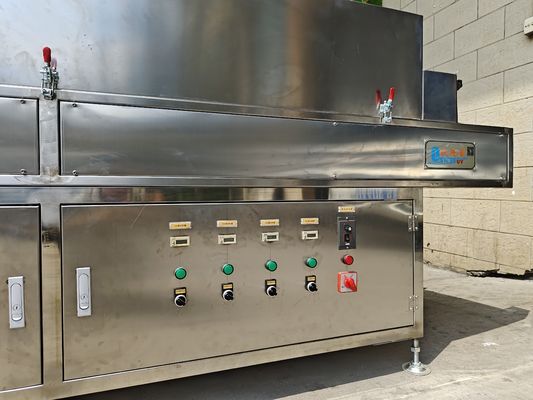 Modular Conveyor-Mounted UV-C Sterilization Module for Transparent Food Packaging Lines