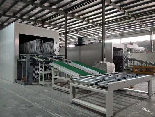 Fold-Type Hot Air Drying Line for Coated Products – Compact Design, Customizable Length & Temperature Zones