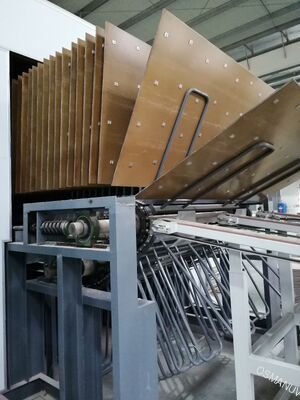 Fold-Type Hot Air Drying Line for Coated Products – Compact Design, Customizable Length & Temperature Zones