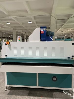 High-Gloss Finish Double Lamp UV Curing Machine for Wood Furniture Board Painting Line - Customizable Width