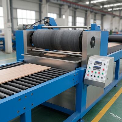 Wide-Width Heavy-Duty Single Roller Coater for Furniture Board Finishing