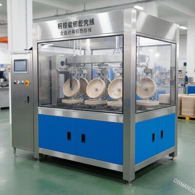 Internal Spin Coating Line for Pulp Molding Products - Fully Automatic Precision Coating Machine
