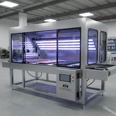 Automated UV Curing System for Wood, Glass & Metal – Energy-Efficient, PLC Controlled & Customizable