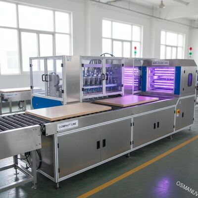 Compact UV LED Transfer Coating Line for Eco-Friendly Finishes on Wood Composite Panels