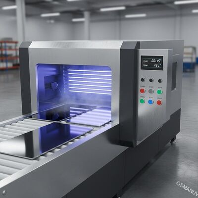 Aluminum Panel UV Curing Machine Fast Drying System for Metal Surface Coatings