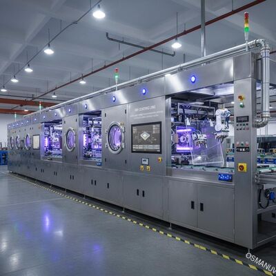 Anti-Reflective (AR) Coating Line for Solar Glass,Insulation Board,Acrylic,Furniture Board - Fully Automatic Magnetron Sputtering System