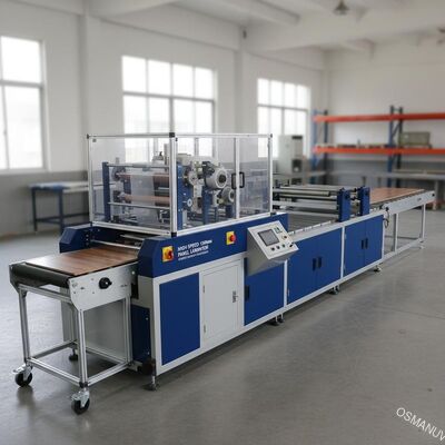 High Speed 1300mm Wide Panel Laminating Machine for Scratch Resistant Furniture Surfaces