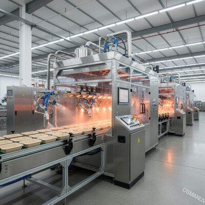 Pulp Molded Food Container Waterproof Coating High-Efficiency Automatic Spraying Production Line