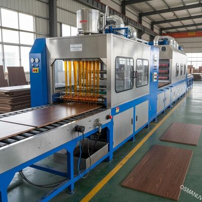 High-Speed Wood Panel Curtain Coating Machine for Factory Flooring: Durable Finish & Mass Production Coating Line