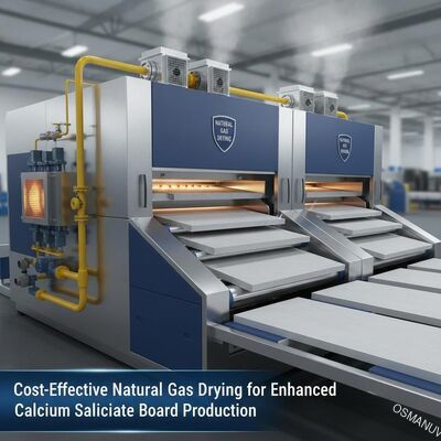 Cost-Effective Natural Gas Drying for Enhanced Calcium Silicate Board Production