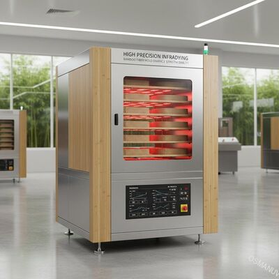 High Precision Bamboo Fiber Mold Infrared Drying Machine for Enhanced Strength and Stability
