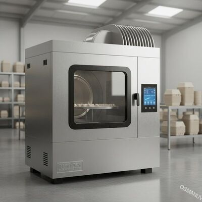 Microwave Drying Machine with Rapid Moisture Removal System for Pulp Molding Food Packaging