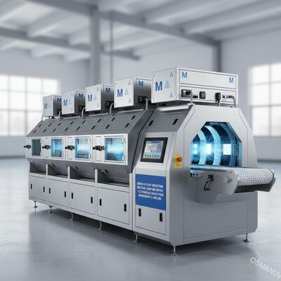 ENERGY-EFFICIENT INDUSTRIAL MICROWAVE CONVEYOR DRYER – CUSTOMIZABLE MAGNETRON ARRANGEMENT & AIRFLOW