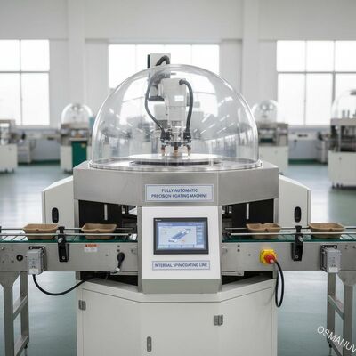 Internal Spin Coating Line for Pulp Molding Products - Fully Automatic Precision Coating Machine