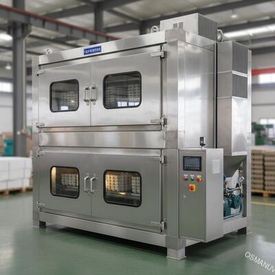 High-Capacity Double-Deck Natural Gas Drying Oven for Industrial Pulp Molding