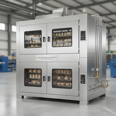 Precision-Controlled Double-Layer Natural Gas Drying Oven for Premium Molded Pulp Products