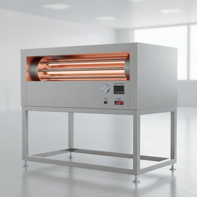 Horizontal Infrared Drier With Stainless Steel Construction Air Pressure 0-0.8Mpa