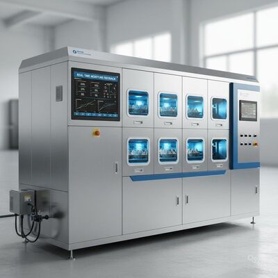 Precision Multi‑Zone Microwave Dryer with Real‑Time Moisture Feedback for High‑Quality Pulp Molding
