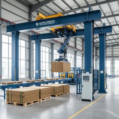 Heavy-Duty Gantry Robot for Panel & Pulp Molding Handling | High-Payload Loading/Unloading Automation