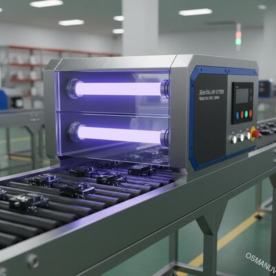 Industrial 365nm Dual-Lamp UV Curing System for Fast Production Line Coating
