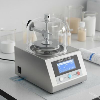 Product Page: Benchtop Lab Spin Coating Machine for Pulp Molded Food Packaging R&D