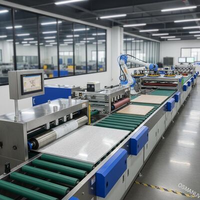 High-Speed Laminating Machine for Calcium Panels & Furniture Boards | Automated Production Line