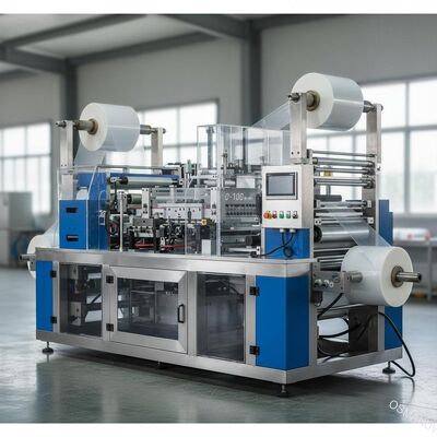PLC Control System Film Laminating Machine 0-100m/min Rewinding Speed for Performance