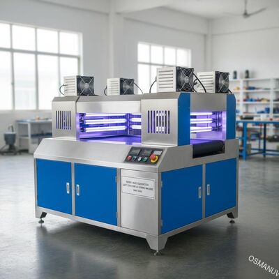 ISO9001 Heat Dissipation Light Conveyor UV Curing Machine 380V 50HZ