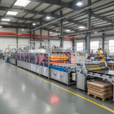 Universal Panel Laminating Machine for Metal, Glass & Furniture Boards - High-Efficiency Production Line