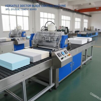 Versatile Doctor Blade Coating Machine for Composite Panels - XPS, Gypsum, Cement Board