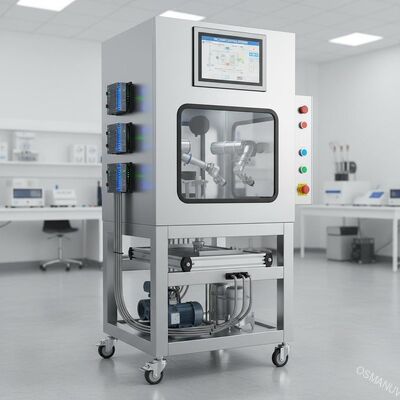PLC / HMI Control Spray Coating System With 0-3m/Min Coating Speed