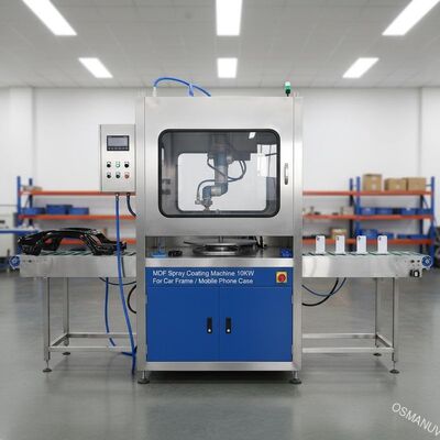 MDF Spray Coating Machine 10KW For Car Frame / Mobile Phone Case