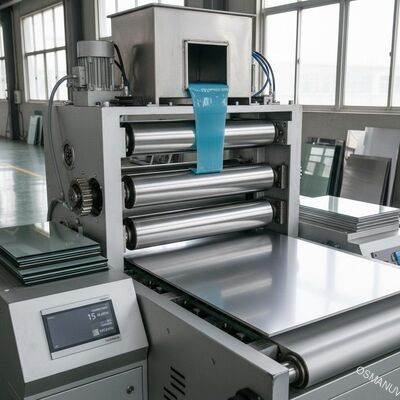 High-Speed Precision Two-Roll Coater for Uniform Coating on Large Panels, Metal Sheets & Glass